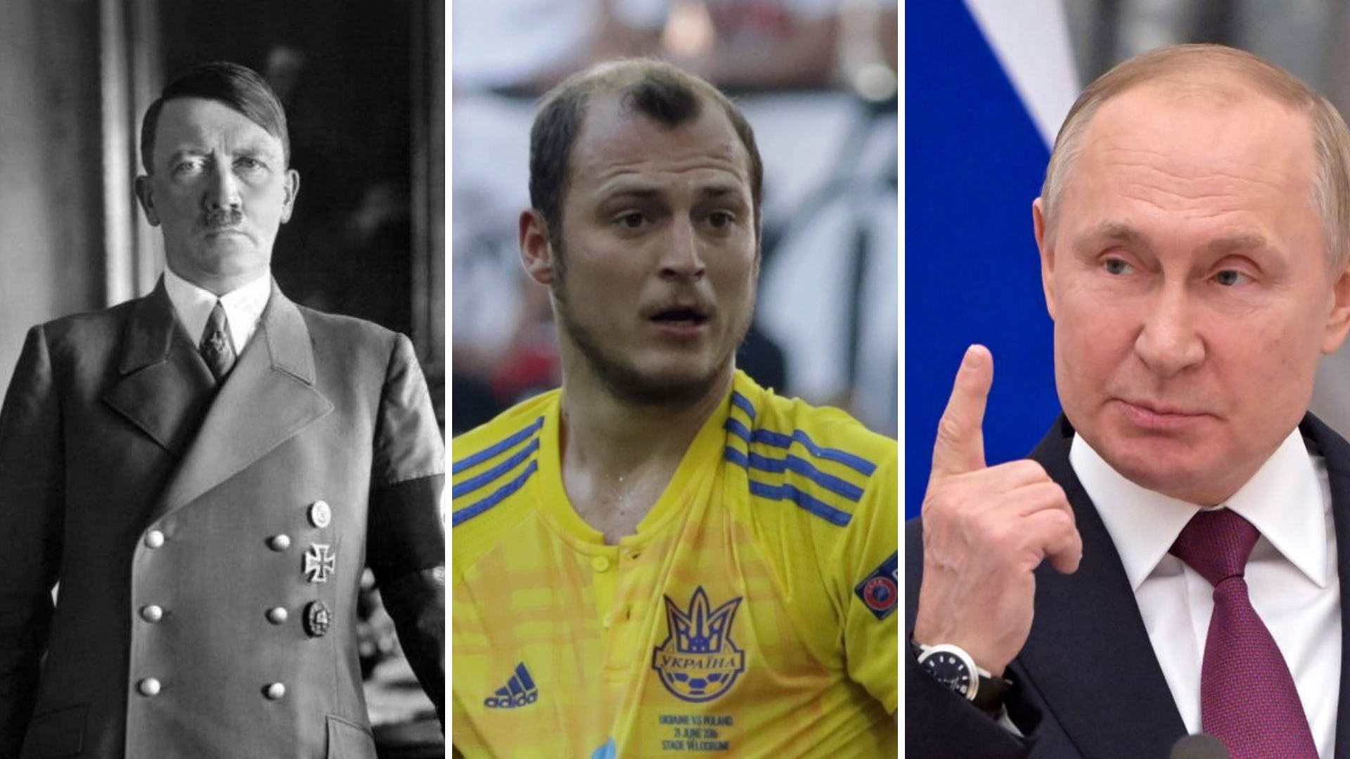 Futbollisti ukrainas Putin është Hitleri i ri bota duhet ta ndal këtë