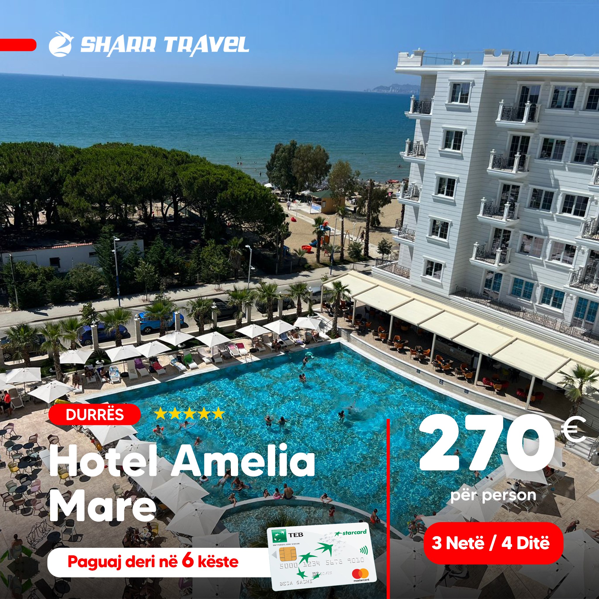 sharr travel durres prishtine