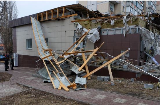 Dhjetëra shtëpi të dëmtuara në sulmin në Belgorod