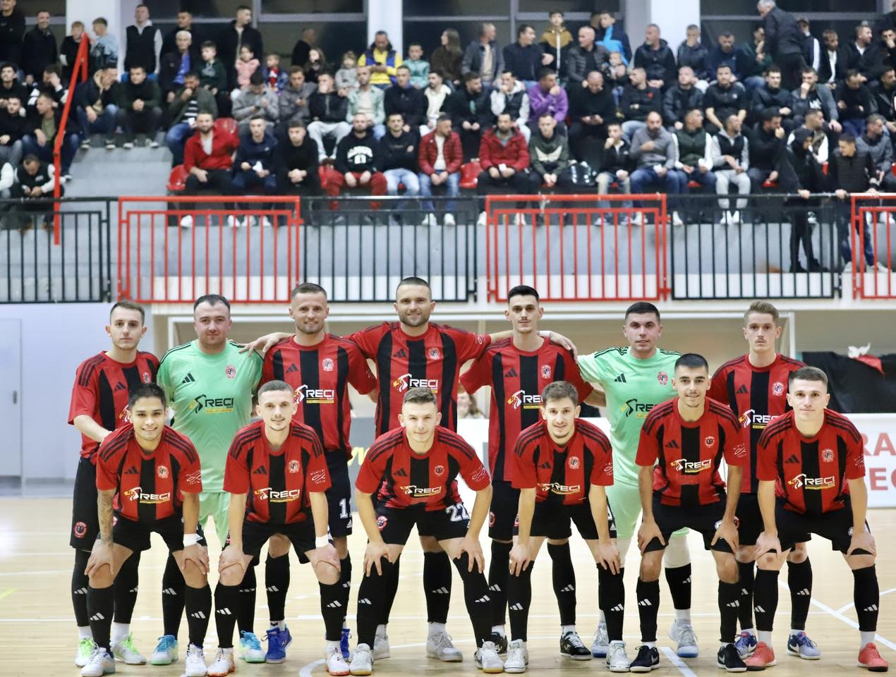 Nuk po ndalet shkëlqimi i Drenicës në futsall  kuqezinjtë shënojnë 10 gola ndaj Malishevës