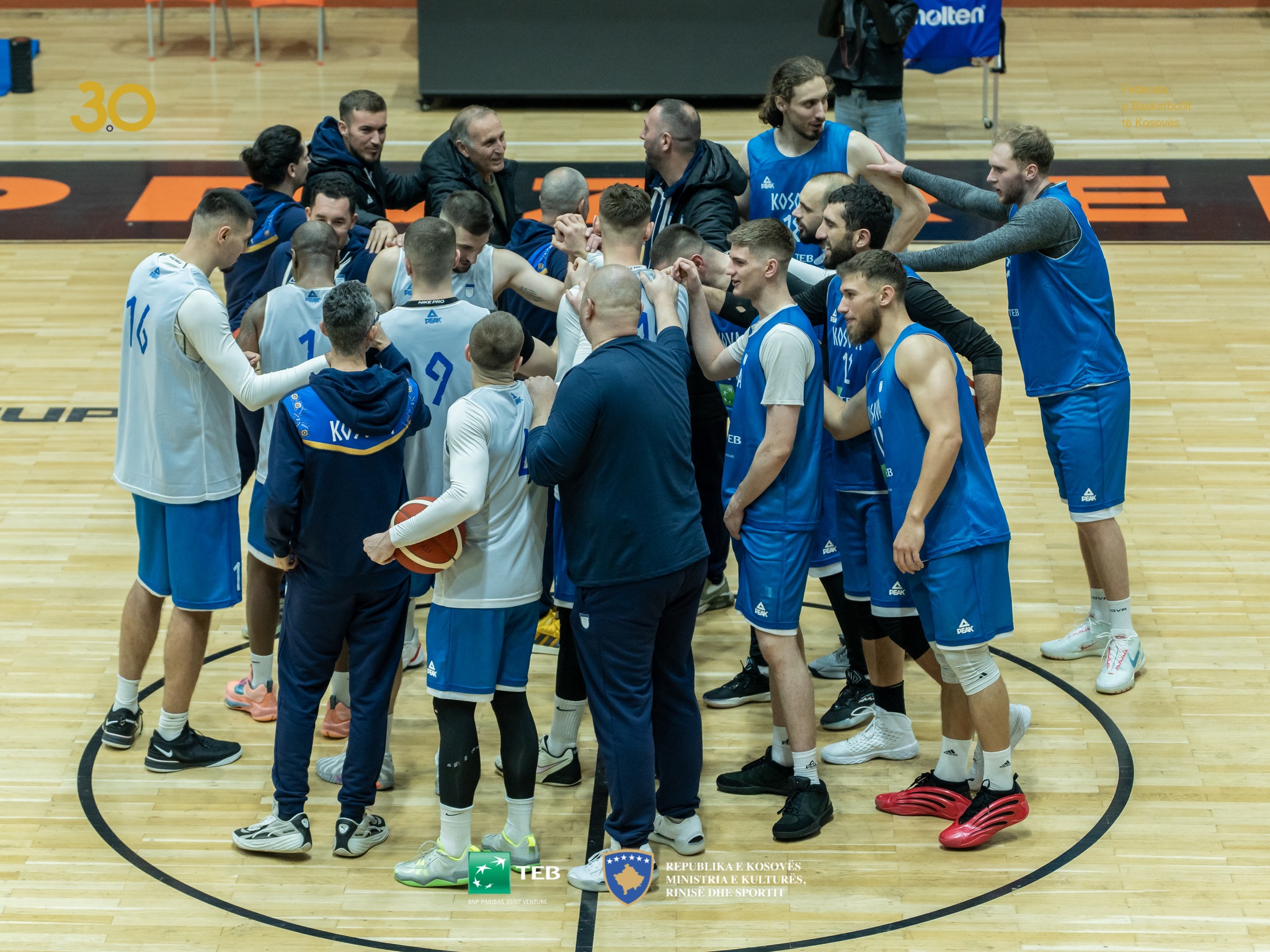  Dardanët  vazhdojnë përgatitjet për para kualifikimet e FIFA EuroBasket