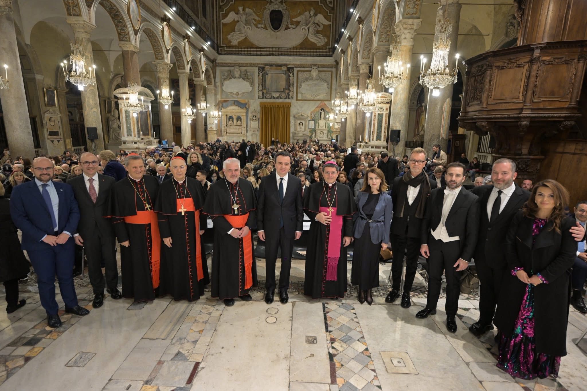 Filharmonia e Kosovës koncert në një Bazilike të Vatikanit  Kurti shkon për t i ndjekur  Çeku jep detaje