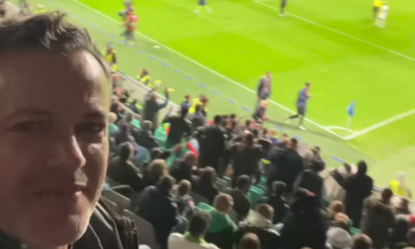 Arben Gashi me video nga stadiumi   Lujta  lujta 