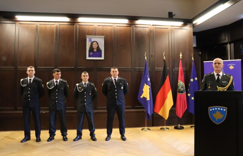 Katër kadetë të FSK së përfundojnë Akademinë Ushtarake në Gjermani