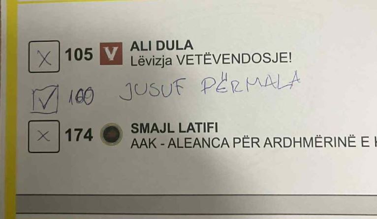 Rahovec  S i pëlqen kandidati i VV së  qytetari e  voton  dikë tjetër nga kjo parti