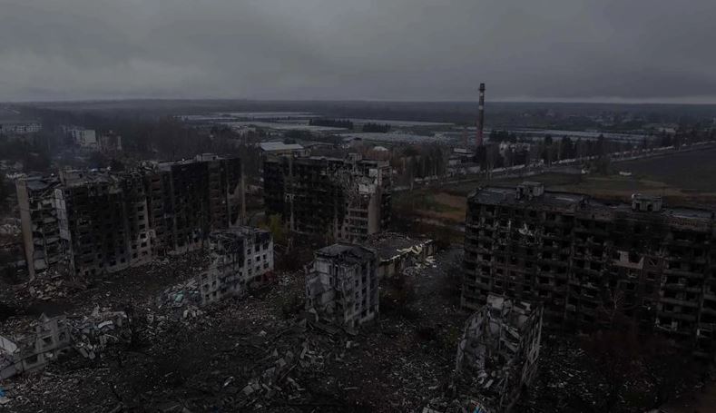  Ferr në Tokë   ushtria ukrainase publikon foto të rajonit të Donetskut të shkatërruar