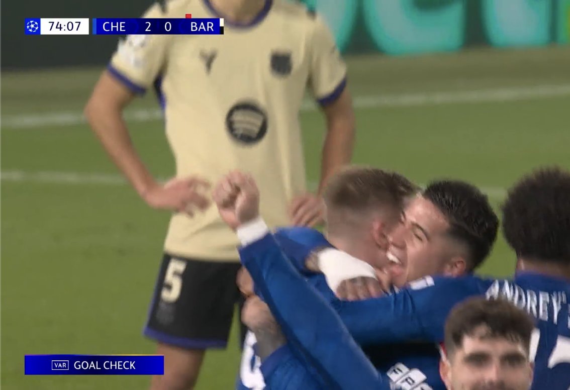  Natën e mirë  Barcelona  Delap realizon golin e tretë për Chelsean