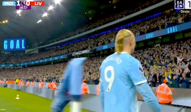 Haaland i jashtëzakonshëm  realizon gol ndaj Liverpoolit