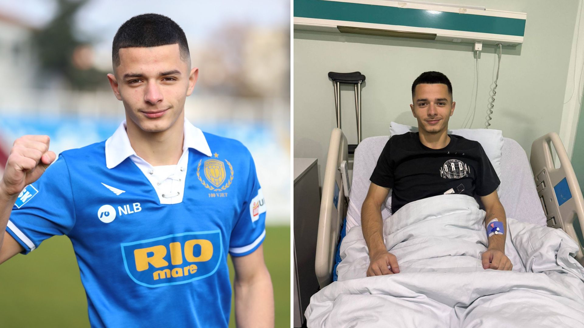 I pafat me lëndimet  Amar Demolli e përfundon me sukses operimin në gjurin e majtë