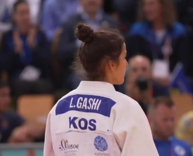 Edhe një xhudiste në gjysmëfinale  Laurinë Gashi mund polaken në Podgoricë