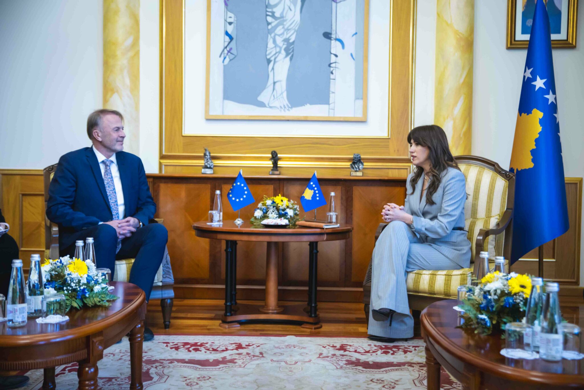 Orav takon Haxhiun  theksohen prioritetet për Planin e Rritjes së BE së