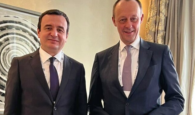 Merz uron Kurtin  Merrni vendimet e duhura për integrimin euroatlantik të Kosovës