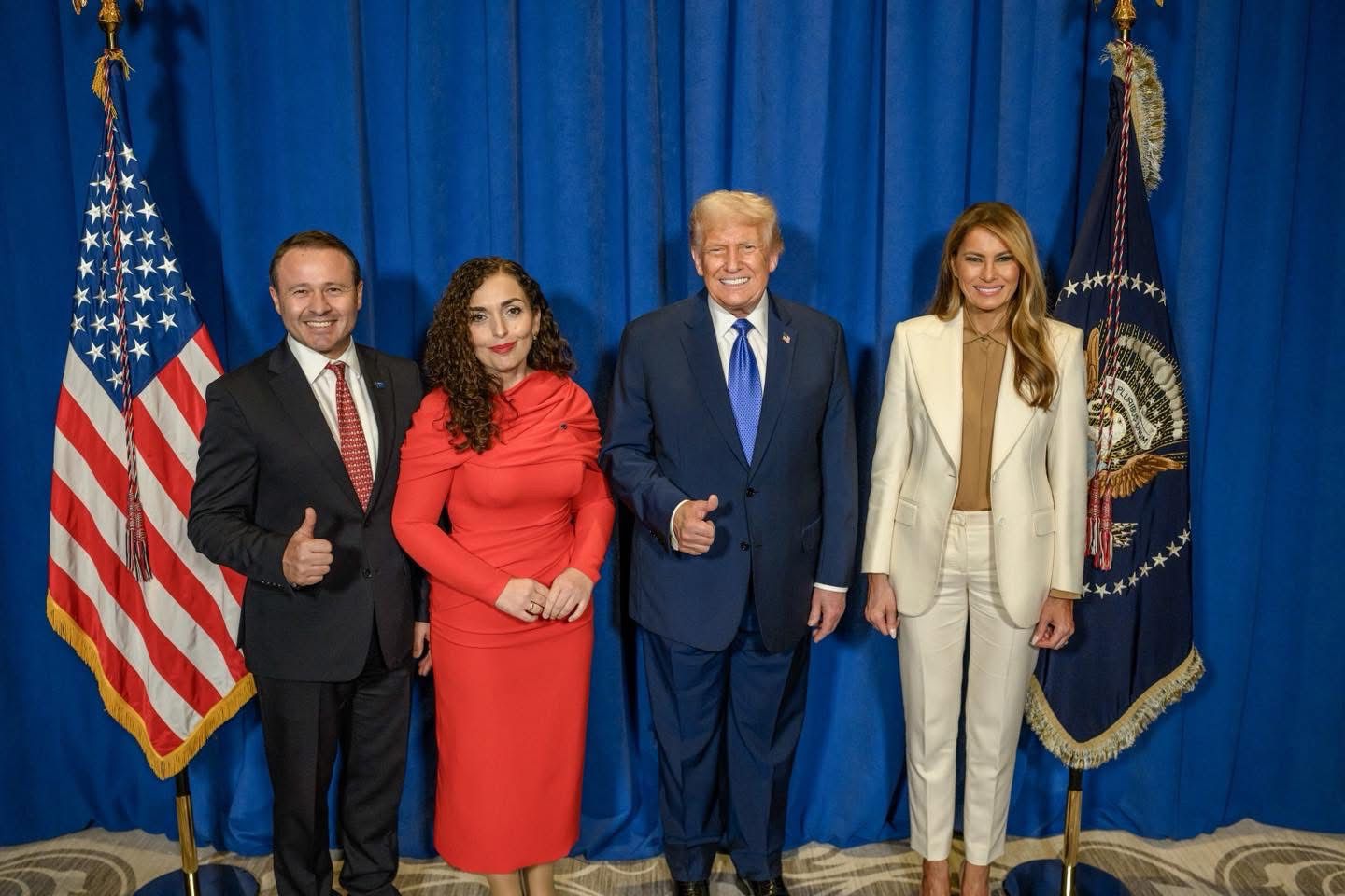 Trump uron Osmanin  Mbështesim fuqishëm sovranitetin dhe integritetin territorial të Kosovës